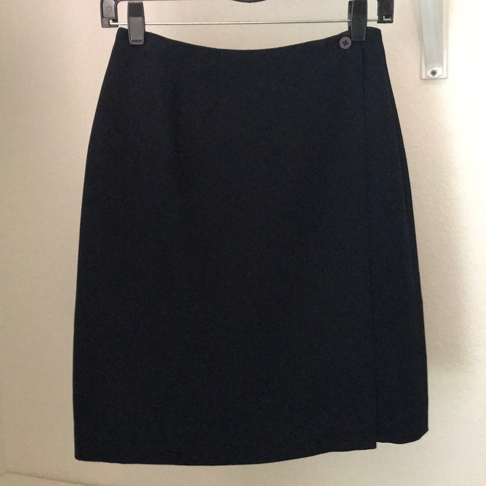 Black Alfani wrap skirt